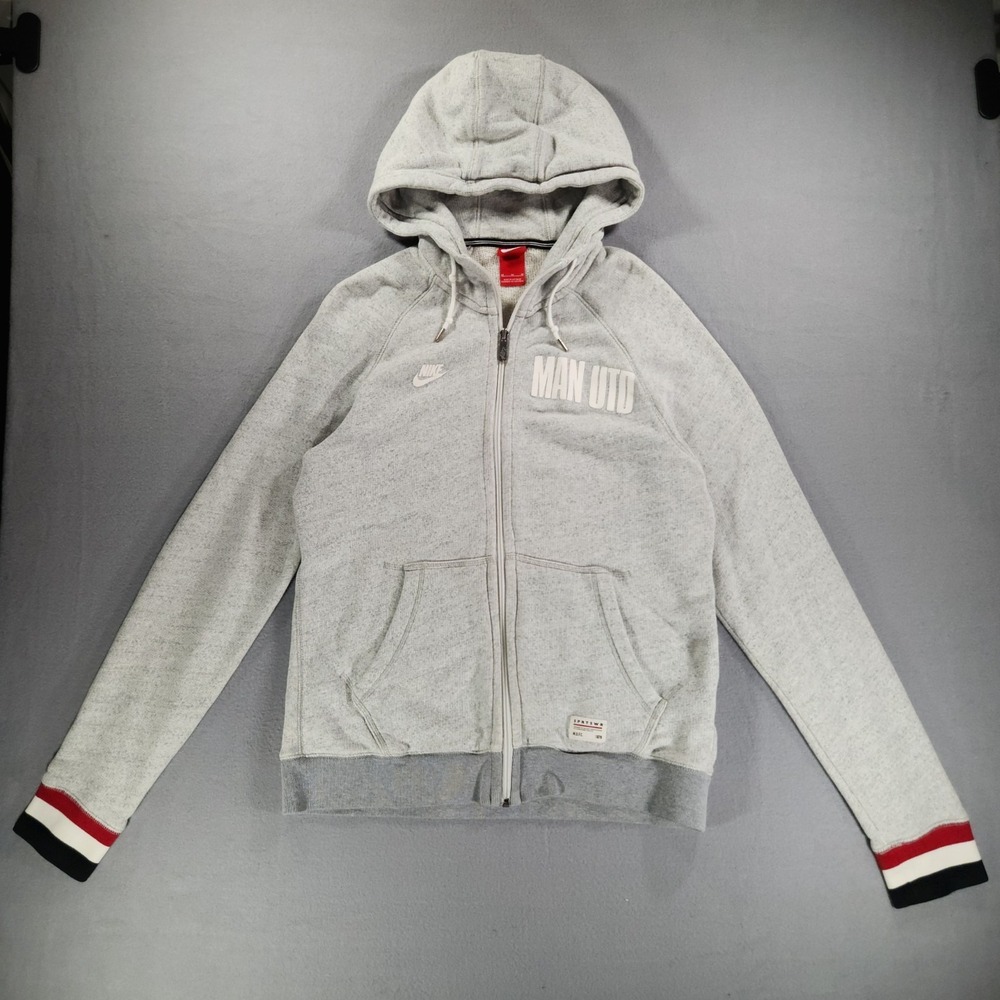 Nike Manchester United AW77 Covert Full-Zip Hoodie Mens M 556250-063 Streetwear